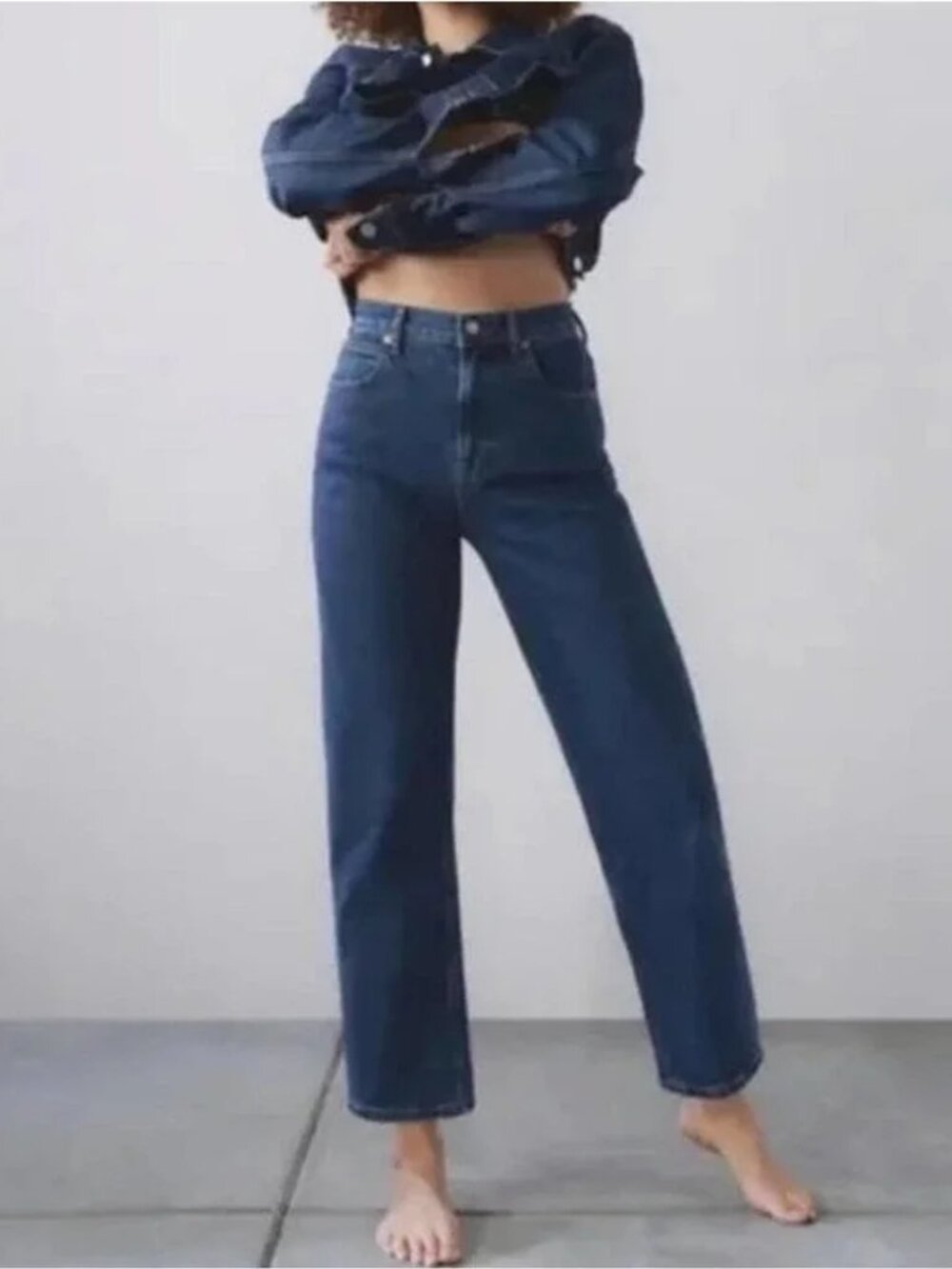 Everlane The Way-High Jeans Button Fly Size 26